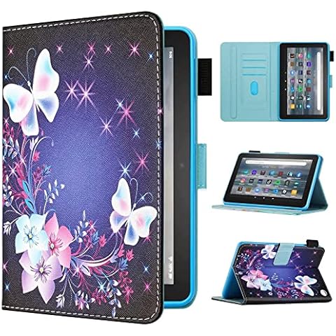 Funda Fancity para Amazon Fire 7 2022 con Ranura para Tarjeta y Soporte Cover