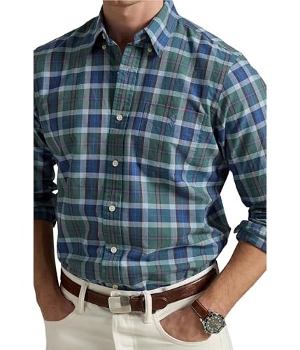 Image of POLO RALPH LAUREN Classic Fit Plaid Performance Shirt