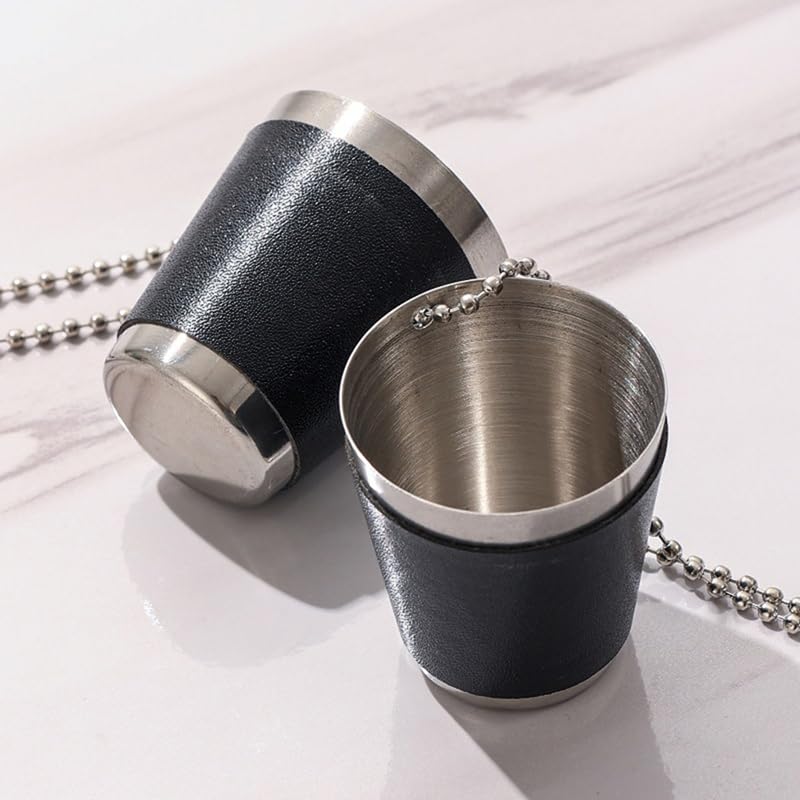 Lot De 6 Verres à Shot En Métal Pour Suspendre Des Verres à