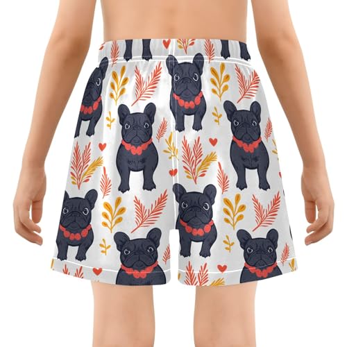 panksolu Boy Swim Trunks Quick Dry Bathing Suit Swimsuit,Toddler Beach Board Shorts for Kids 4-13Y4