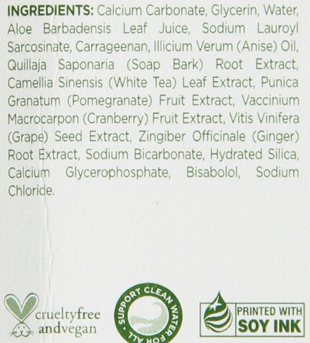 Nature's Gate Natural Toothpaste, Creme de Anise, Fluoride Free; Vegan, Non GMO, Carageenan Free, Gluten Free, Soy Free, Paraben Free, Sulfate Free, Cruelty Free, 6 Ounce Recyclable Tubes (Pack of 6)