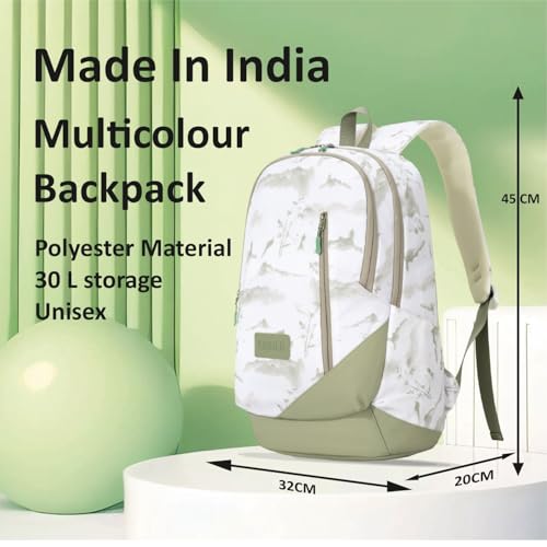 Image of Tinytot 26 Litre School Bag Water-Resistant Backpack - Unisex Large 18 Inches Multipurpose Travel Backpack for Boys & Girls, Men & Women- Ideal for College and School and office Use