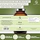 QIDOSHA® Palmitoylethanolamid PEA Kapseln hochdosiert, 180 Kapseln im Apothekerglas, 1200mg PEA je Tagesportion, deutsche Fertigung, jede Charge laborgeprüft, plus Leucin