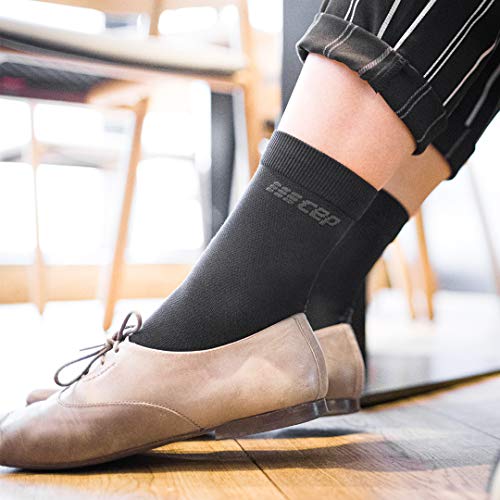 CEP Allday Merino Mid Cut Socks, Light Grey, Men, III4