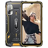 【Wasserdicht Staubdicht Stoßfest】IP68 & IP69K & MIL-STD-810(Militärischer Standard) zertifiziert wasserdicht bis zu 1.5m für 30 Minuten. Der Rahmen ist mit Gummi umwickelt. Das outdoor Handy kann sich vor Wasser, Sand schützen. CUBOT Kingkong 5 Pro ist das robusteste Telefon für Extremsportler, Handwerker