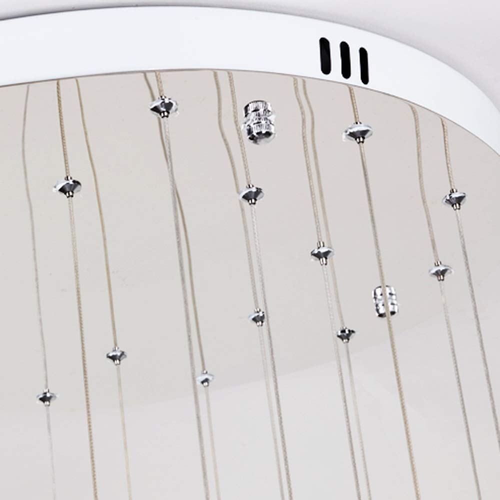 Lampadario a Sospensione Duplex per Scale, con 10 Sfere Cave in Vetro per Soggiorno, Girevole, 40x200 cm, lampadine Incluse.