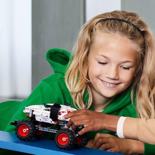 Technic Monster Mutt Monster Jam Dalmata, Set Monster Truck 2 in 1 con Pull-Back, Auto Offroad e Camion Giocattolo, Giochi per Bambini e Bambine 42150 - Lego - Immagine 1