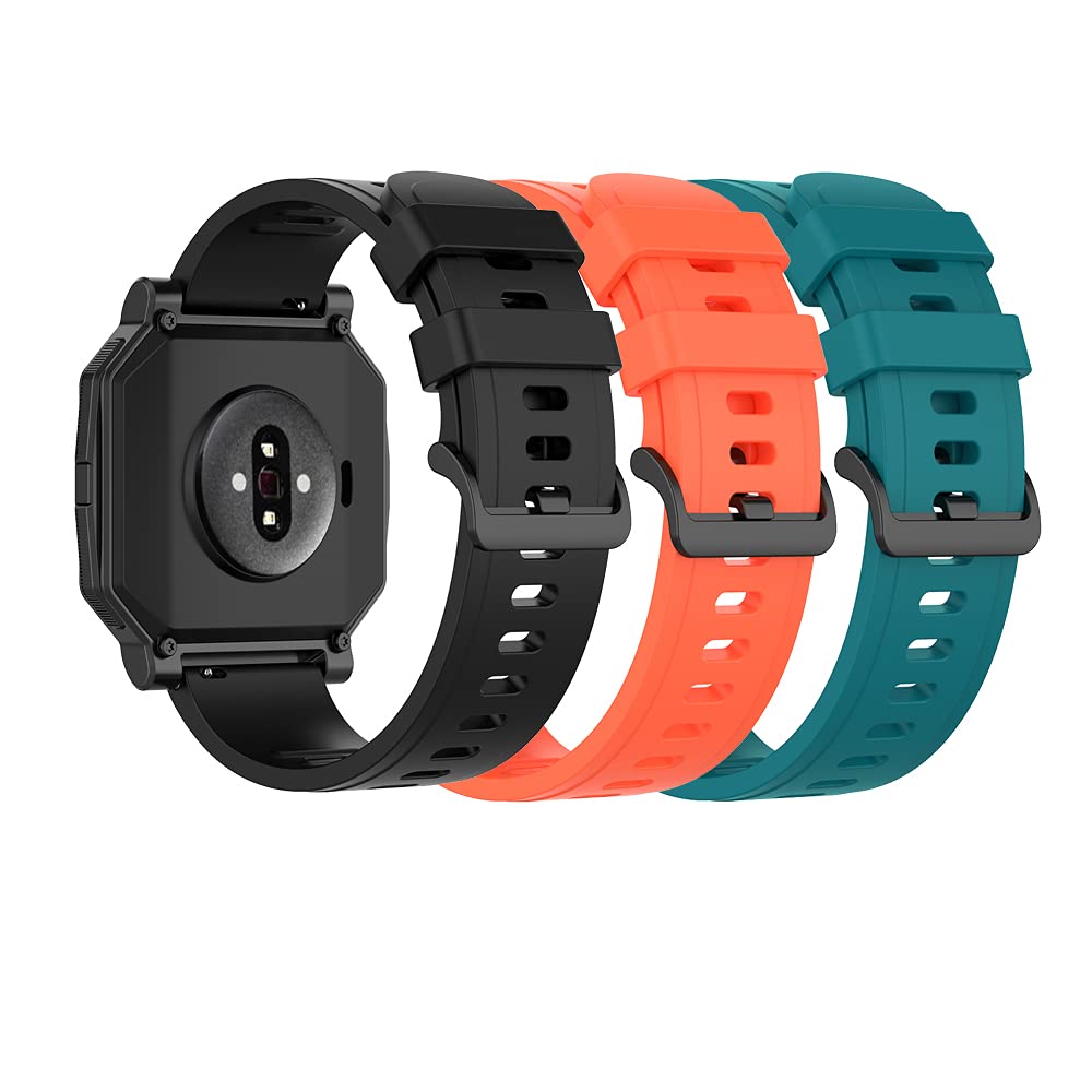 Senter band for Amazfit Neo band,20mm Soft Silicone Sport Replacement Strap band compatible with Amazfit Neo/GTR 42mm/ GTS/GTS 2/ GTS 2e/ GTS 2 Mini/Bip/Bip Lite/Bip S/Bip U Smart Watch