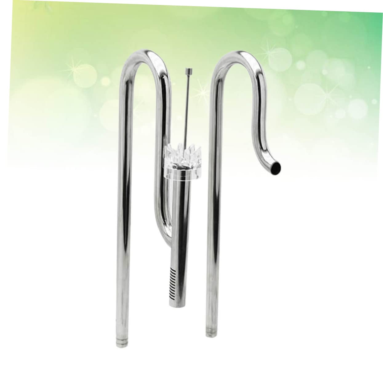 BESPORTBLE Edelstahl Aquarium Wasserrohr Set Mit Einstellbarem Einlass Und Auslass Ölentfernung Praktisch Für Fischbecken Und Aquarienpflege
