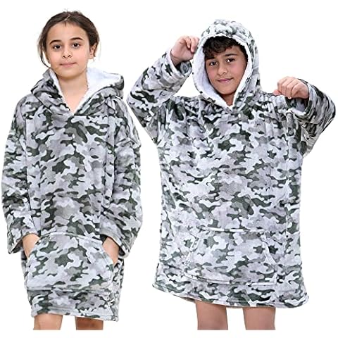 A2Z 4 Kids Camouflage Oversized Hoodie Cover