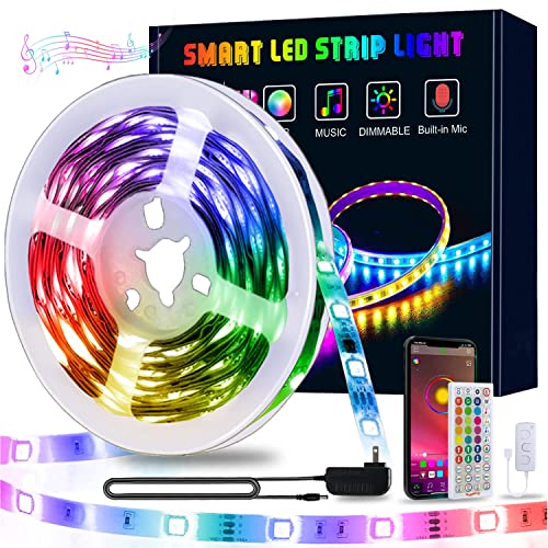 50ft/15M LED Strip Lights, Smart KIKO Led Lights Music Sync Color