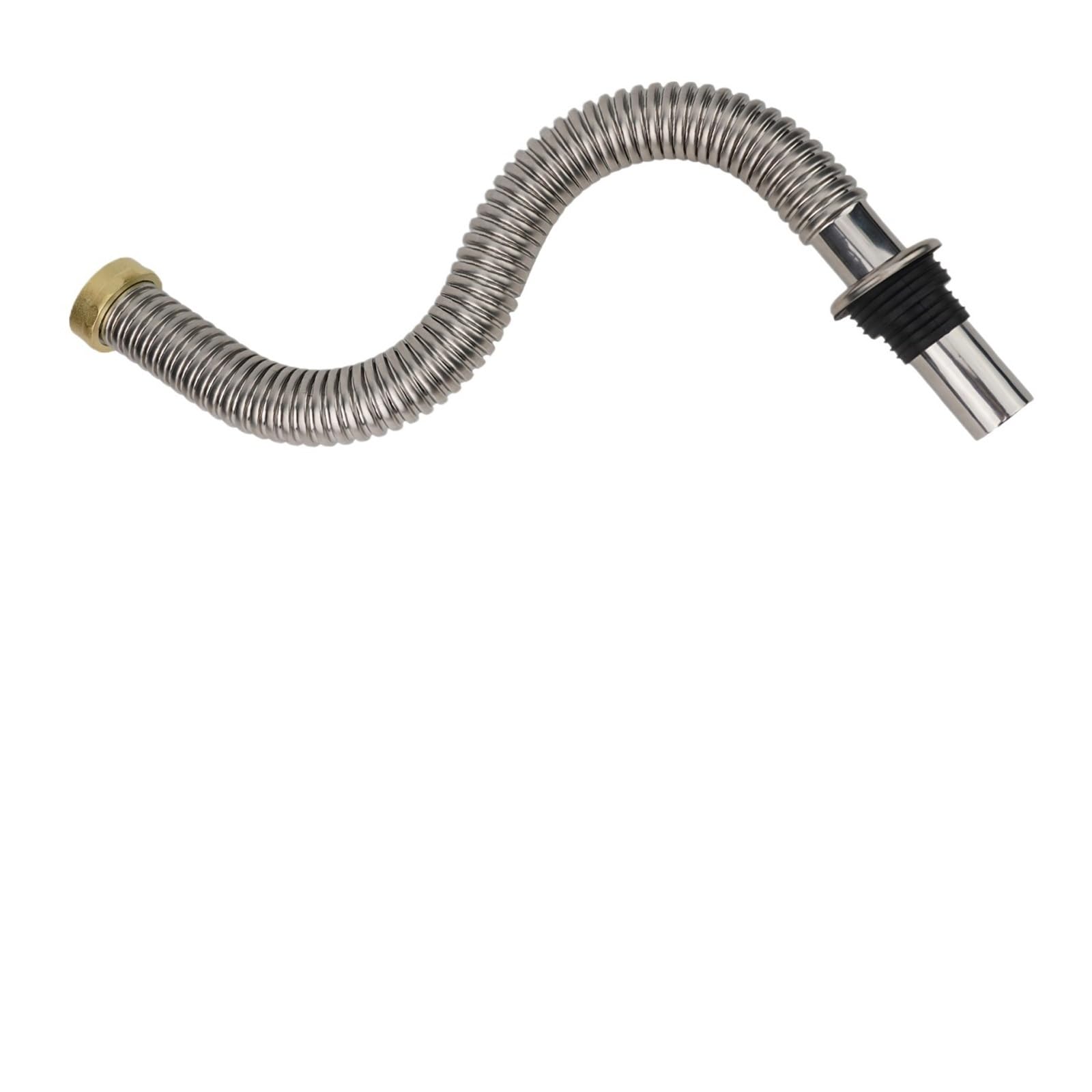 Tubo Di Scarico For Lavandino 1 Pezzo, Valvola Di Scarico, Tubo Flessibile, Tubo Di Scarico Estensibile For Cucina 40 Cm/60 Cm, Accessorio Idraulico | 60cm