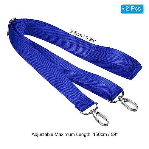 Image of PATIKIL Shoulder Strap, Nylon Adjustable Replacement Strap with Metal Swivel Hooks for Bag