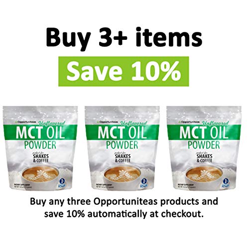 MCT Oil Powder - Delicious Creamer for Coffee, Tea, Smoothie, Recipe - Perfect Supplement for Keto, Ketogenic Diet - Easy Digestion & Instant Energy - Non GMO, Gluten Free, Soy Free - 6 oz