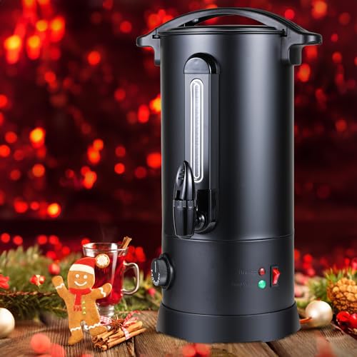 Sonnewelt Glühweinkocher 10L, 1800W Glühweinkocher mit Zapfhahn Thermostat,Glühweintopf Edelstahl mit Überhitzungsschutz,Glühweinkessel Einstellbare Temperatur von 30-110°C Heißgetränkeautomat Sonnewelt Glühweinkocher 10L, 1800W Glühweinkocher mit Zapfhahn Thermostat,Glühweintopf Edelstahl mit Überhitzungsschutz,Glühweinkessel Einstellbare Temperatur von 30-110°C Heißgetränkeautomat