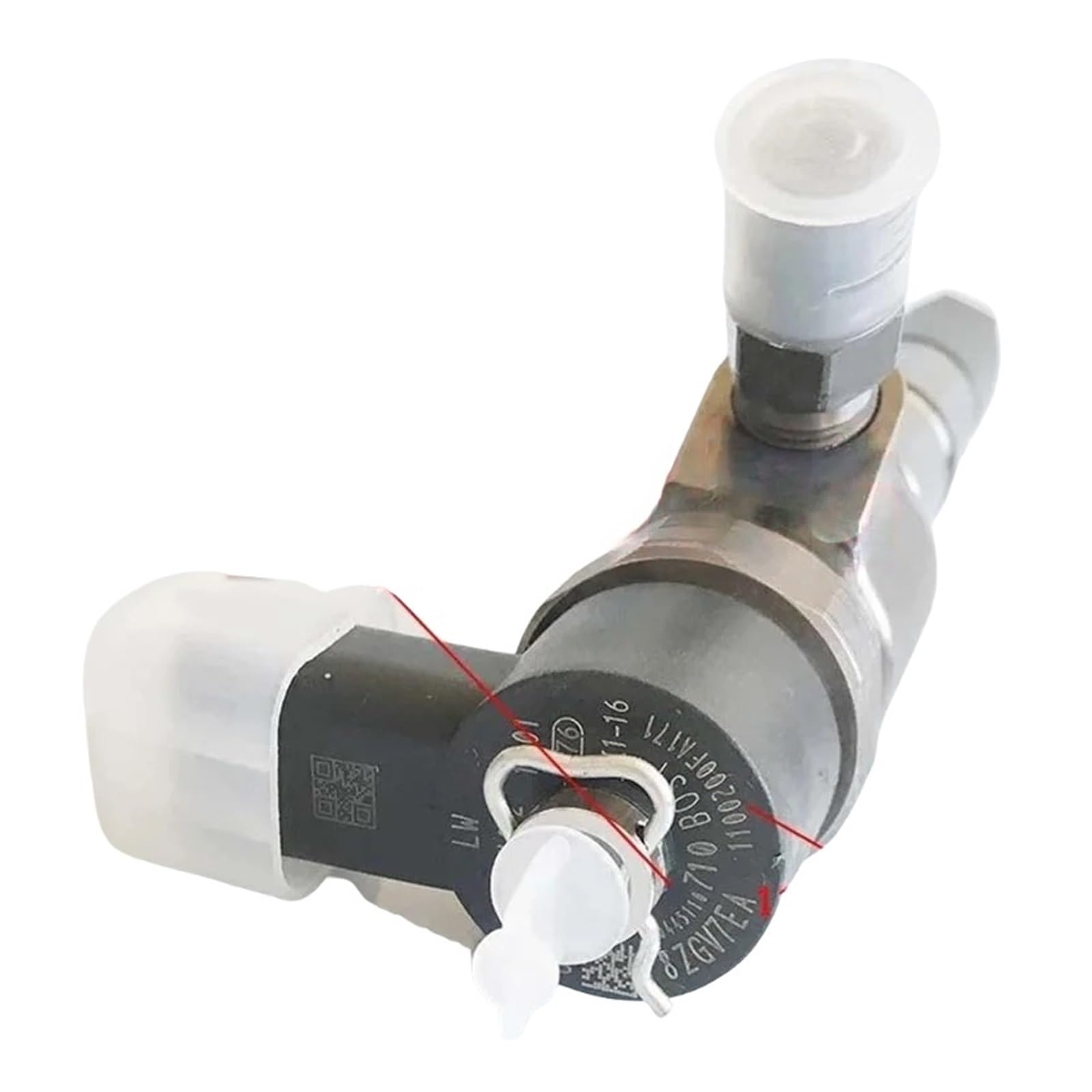 Conjunto de inyectores de combustible diésel Common Rail de 4 piezas, compatible con JAC Lift Truck HFC4DA1-2C 4DA1 1100200FA171 0445110710 0 445 110 710