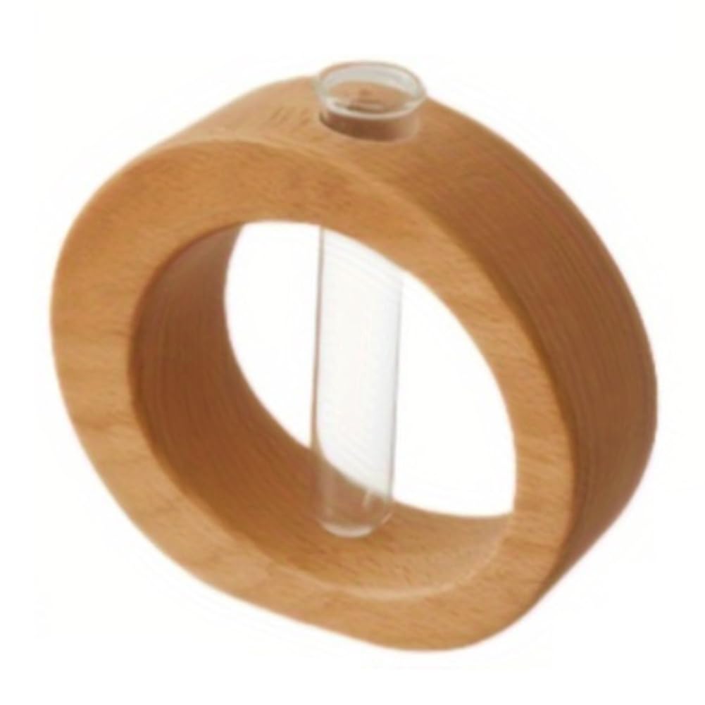 CTRLZS Minimalist Bamboo Flower Vase Dry Flower Decor, Chinese Minimalist Styles Room Decor, Flower Arrangement