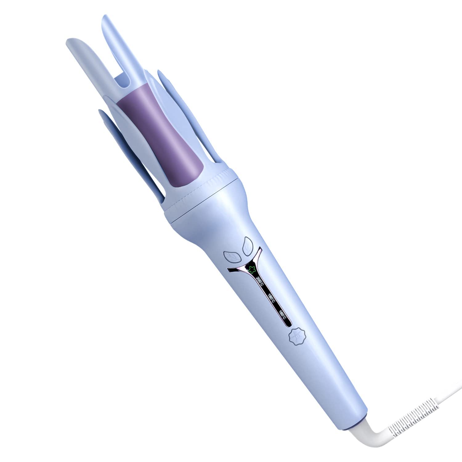 FaszinAutomatic Hair Curler Rollers,Advanced Petal-shaped Auto Curling Iron 32mm Large Waves,Hair Care Coating,Fast Heating,3 Temperatures control,Multi-Protections,Create Pretty Curls Effortlessly