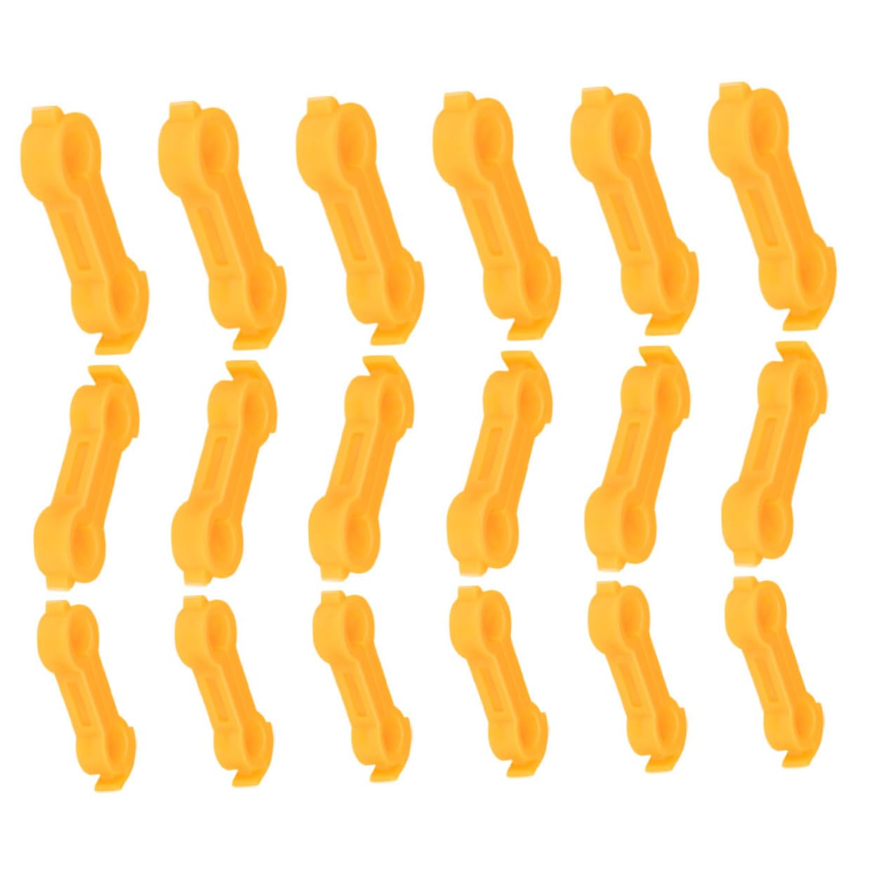 VICASKY 18pcs Baby Chick Leg Hobbles Braces for Spraddle Leg Repair On Newly Hatched Chicks Baby Chick Leg Bands Poultry Leg Bands