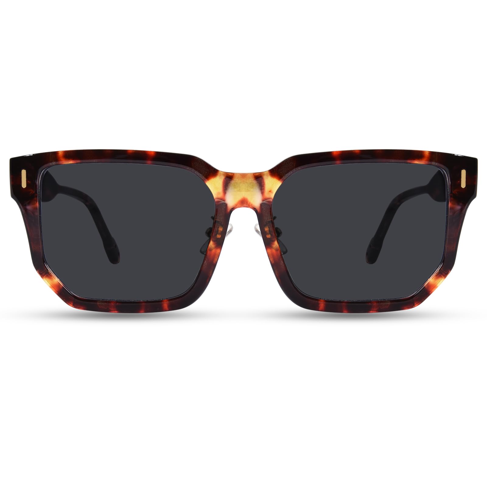 YUKANG Sunglasses Womens Oversized Trendy 2025 EyeWear, Womens Mens Classic Square Sunglasses for Women Shades with UV400