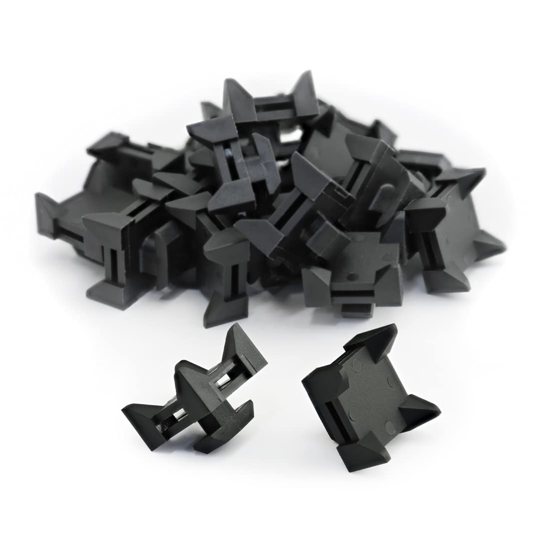 8020, 12316, 15 and 40 Series Nylon Cable Zip Tie Mounting Block 80/20 Cable Tie Mount for Wire Management (5)