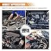 125 Pcs Vacuum Connector Assortment, Vacuum Hose Line Fittings Auto Vacuum Tubing Connector, Nylon Barbed Type Vacuum Tee Connector Kit, 12 Sizes Hose Tee Reducer and Straight Connector Set (125 PCS)