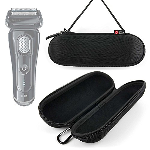 DURAGADGET Estuche/Funda rígida para maquinilla de Afeitar/Corta Pelo Braun MGK 3080 /...