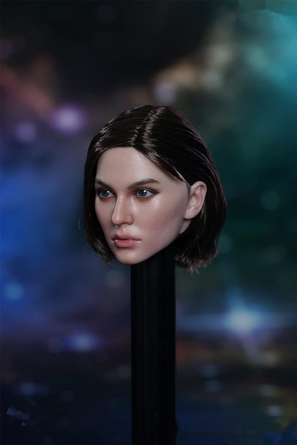 Sculpture de tête de femme 1/6 pour remplacer et personnaliser une figurine