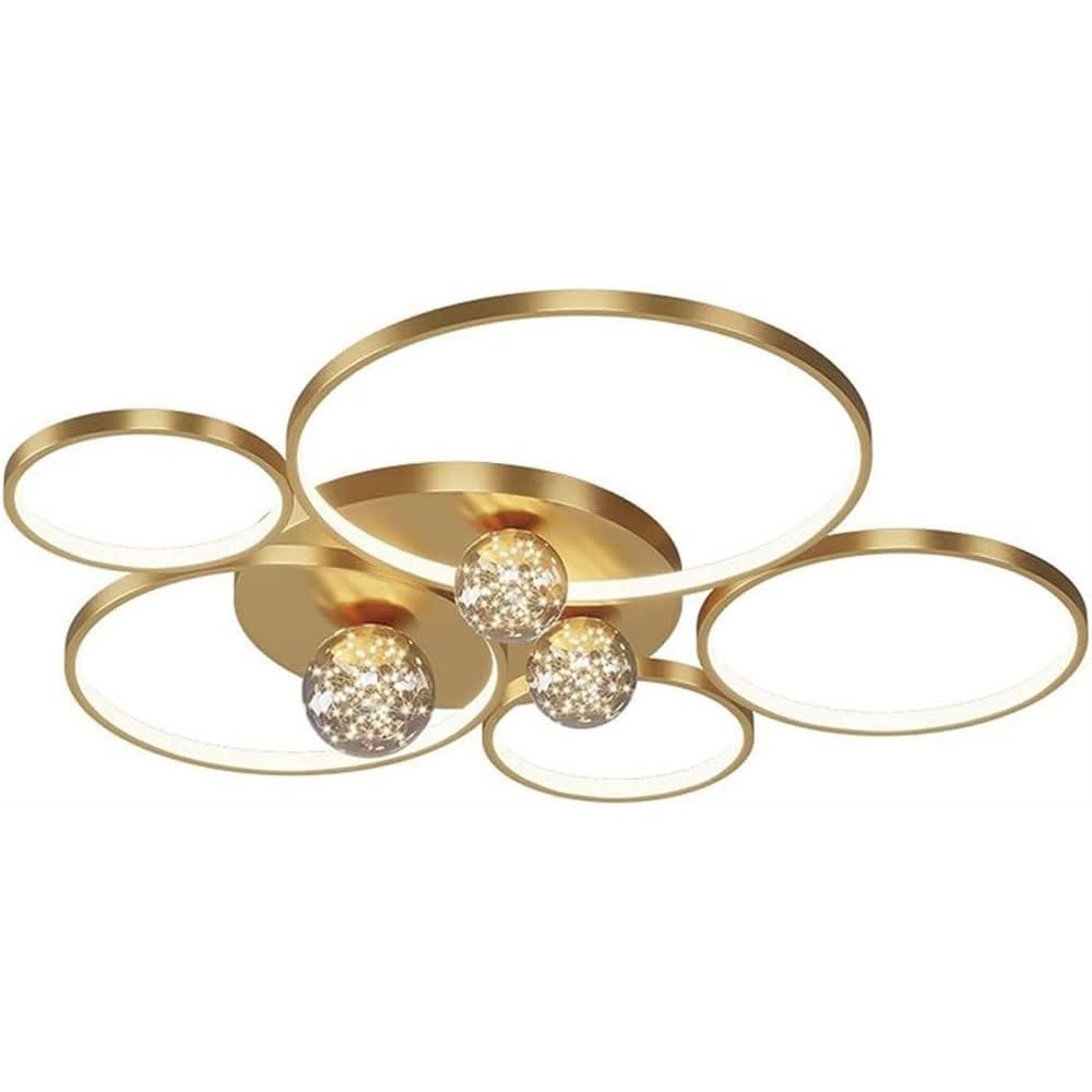 Plafonnier LED moderne pour salon et chambre avec sa télécommande - 7