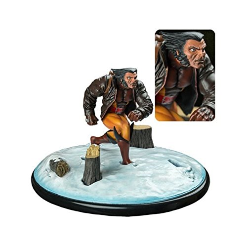 Diamond Select Toys Marvel Premier Collection: Wolverine in Snow Resin Statue