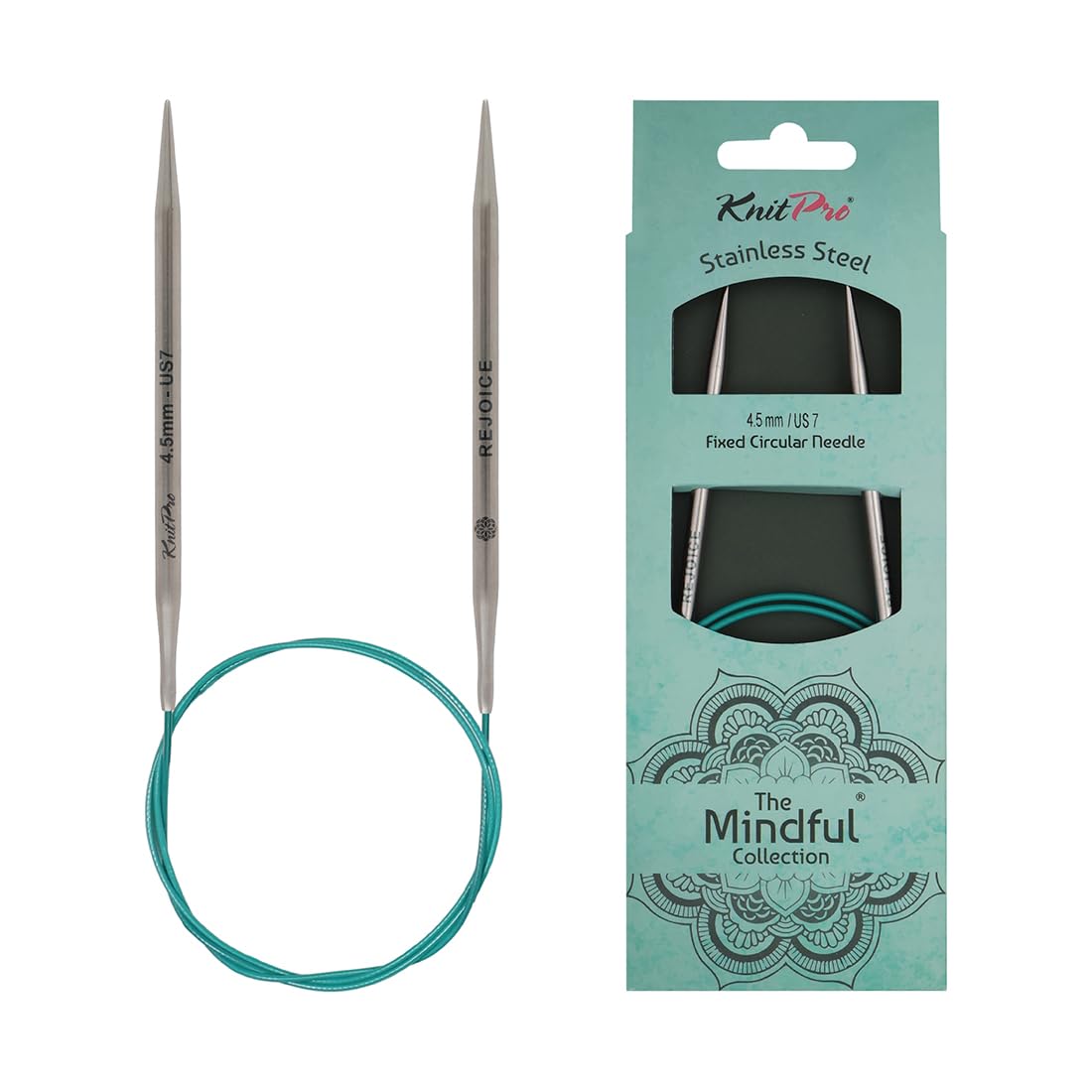 KnitPro The Mindful Collection Fixed Circular Needles 24" (60cm) | Size 4.50mm
