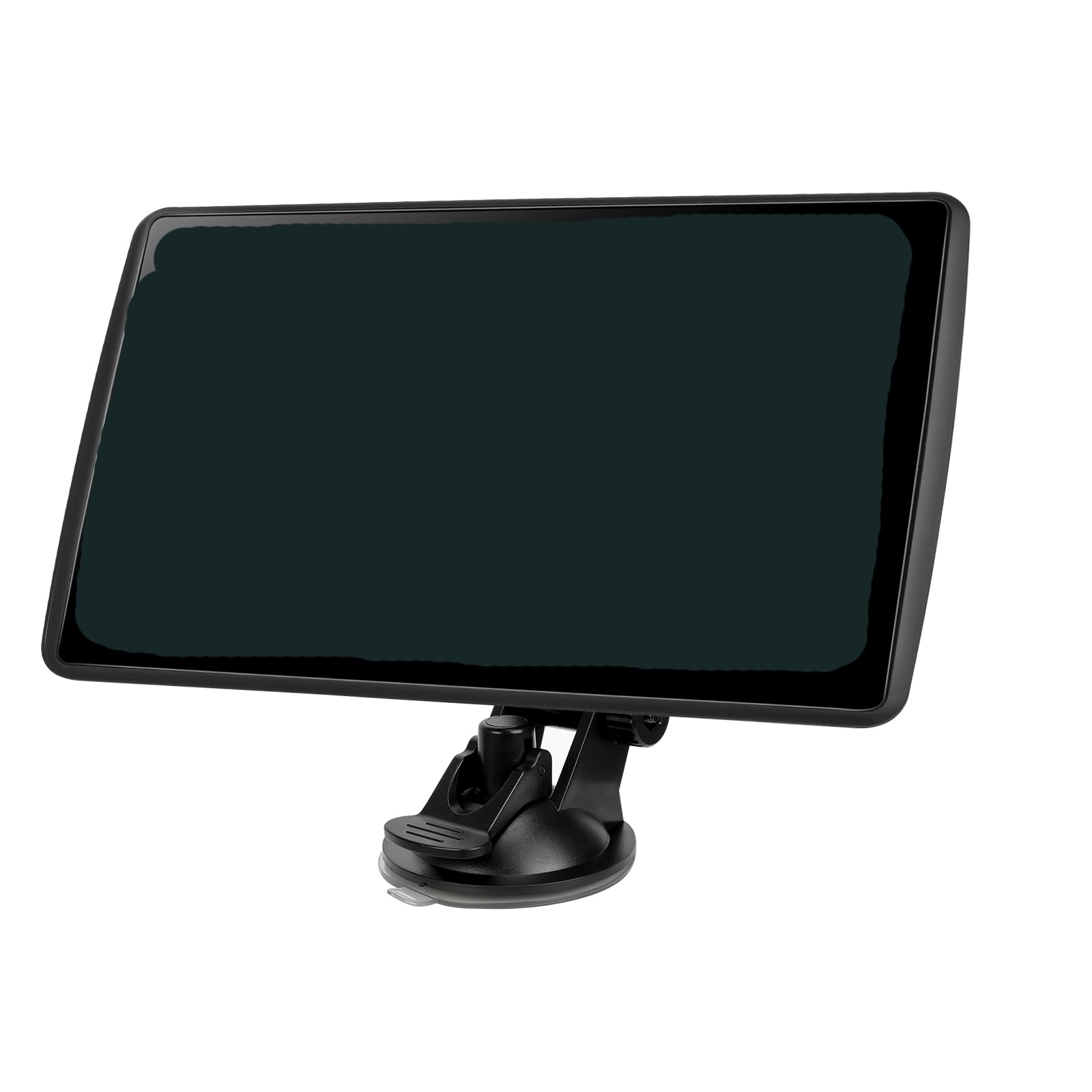 GPS Navigator for Car Truck RV, Latest 2024 Map 7 inch Touch Screen Car GPS, Support Voice Turn Direction Guidance/Speed and Red Light Warning/Custom Truck Routing (Black)