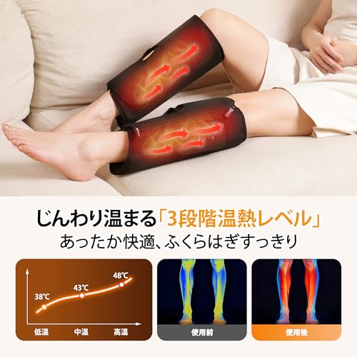 KNQZE ふくらはぎケア レッグケア リラクゼーション器 FE-7127N-JP の商品画像 4