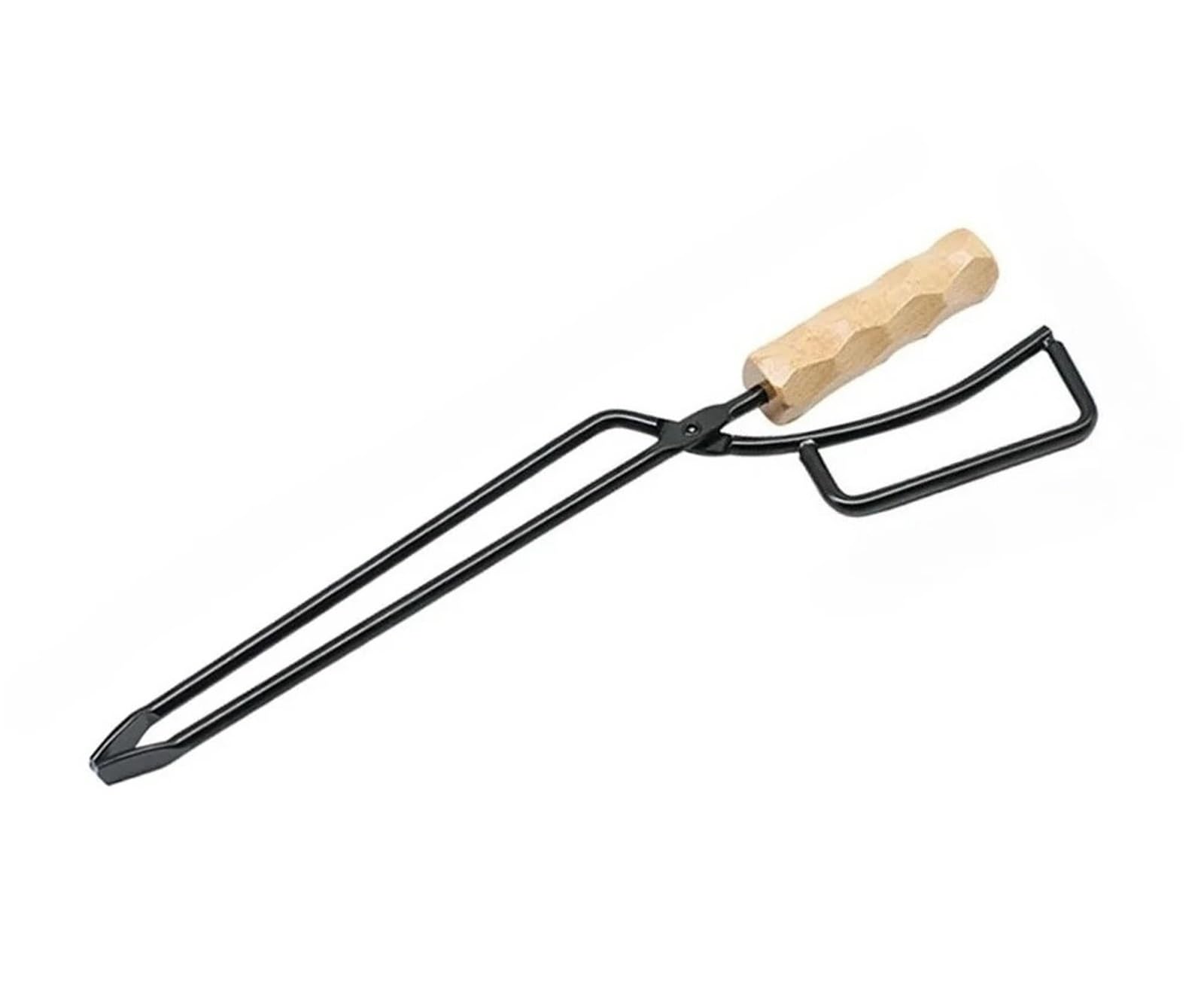 Pinzas For LeñA Pinzas de fuego for carbón, pinzas Metal for barbacoa madera, resistentes al calor, for chimenea pícnic aire libre(FireTong)