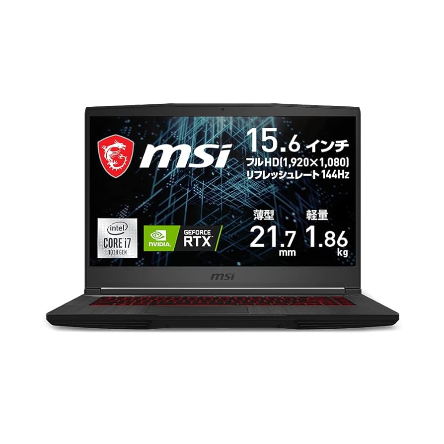【新品未開封】GF65 10UE-437JP Corei7 RTX 3060 Amazon.co.jp: 【Amazon.co.jp限定】【NVIDIA最新RTX3060搭載