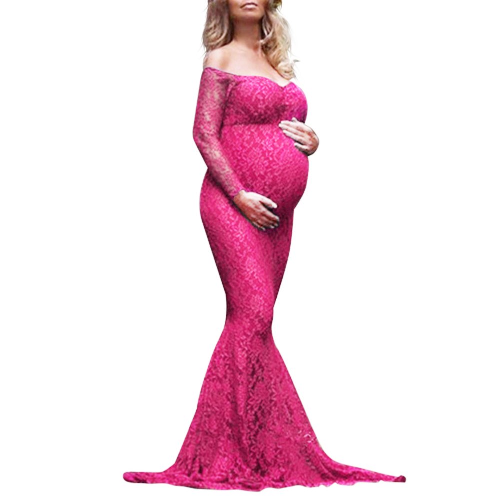 buy-pregnant-women-mermaid-long-maxi-off-shoulder-gown-photo-shoot