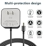 LAZTZQ-21W-Power-Adapter-for-Echo-1st-2nd-Generation-Echo-Show-1st-Gen-Fire-TV-2nd-Gen-Echo-Plus-1st-Gen-Echo-Link-Echo-Look-5Ft-AC-Adapter-Power-Cord