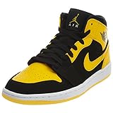 La Air Jordan 1 Mid es un calzado para hombre de Nike con la silueta de un zapatilla de baloncesto.