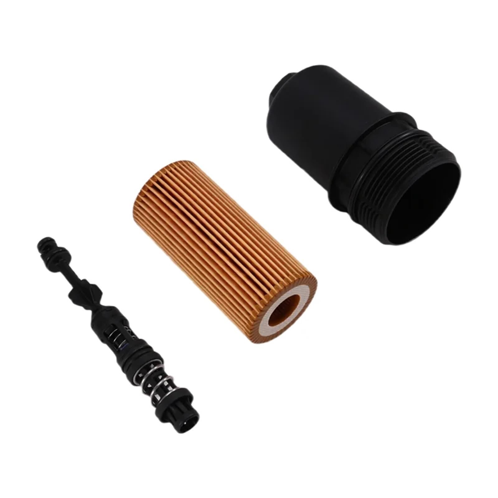 Car oil filter Kit de carcasa filtro aceite Compatible con VW Compatible Jetta Compatible Passat Compatible Golf Compatible Tiguan Q5 A4 A6 06L115678Q