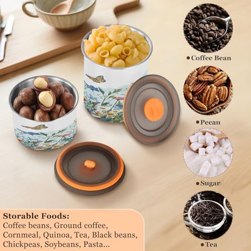 Envase para café ATTX de acero inoxidable 900 ml miniatura 5