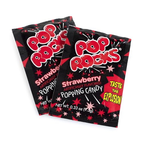 Pop Rocks Strawberry Hard Candy, 0.33 oz., 24 Pieces (209-00231) image 4