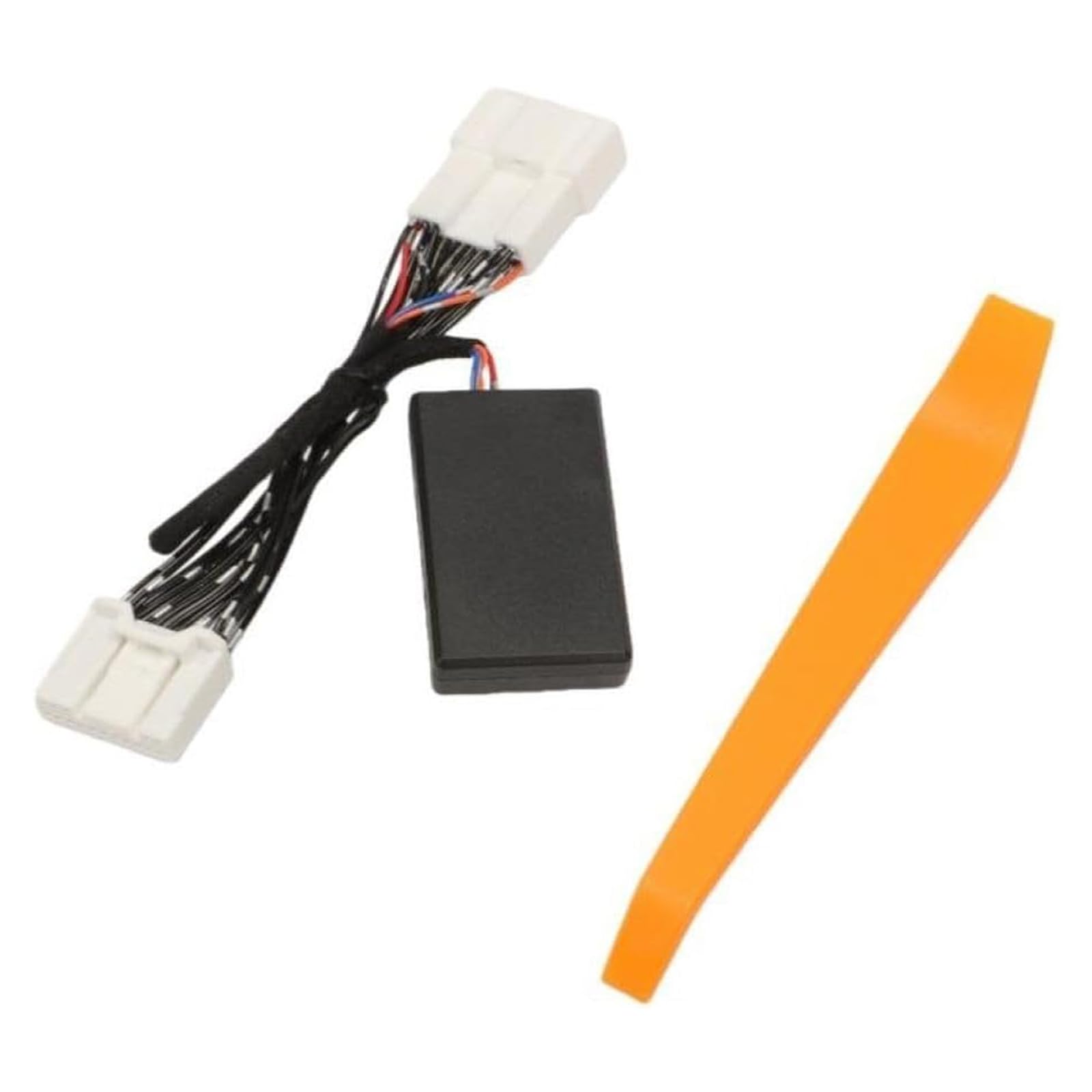 Start Stop Bypass cablaggio 12 V per l'aggiornamento del cablaggio del veicolo, scatola di controllo in linea Plug and Play con coppia di connettori, per uso in pendolarismo oggi