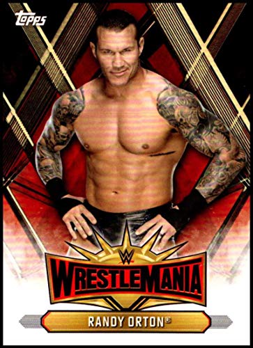 2019 Topps Road to WrestleMania Wrestlemania 35 Roster #WM-23 Randy Orton WWE Wrestling Trading Card