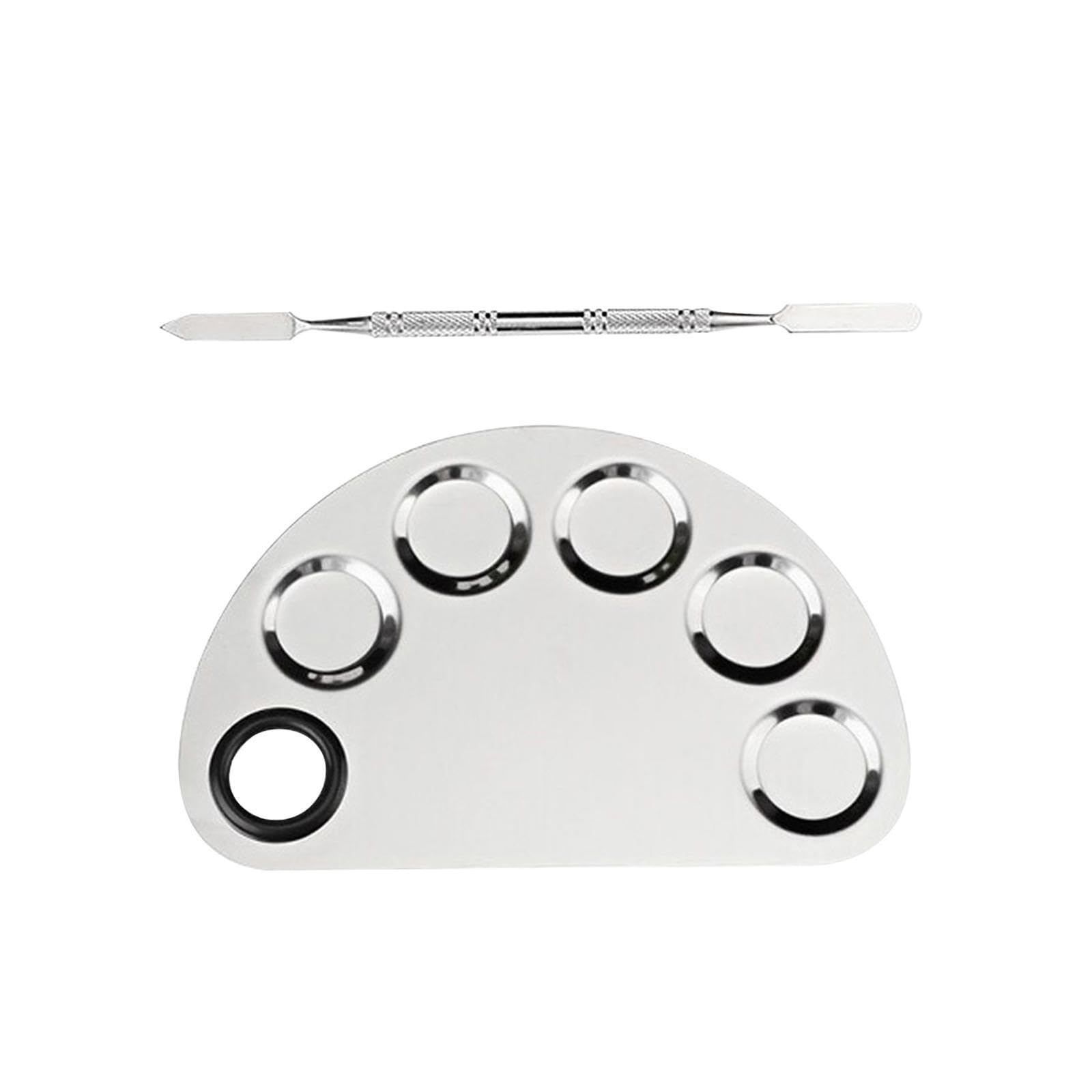 YIXANNX Cosmetic Palette Tray Makeup Artist Tool Smooth Texture Convenient
