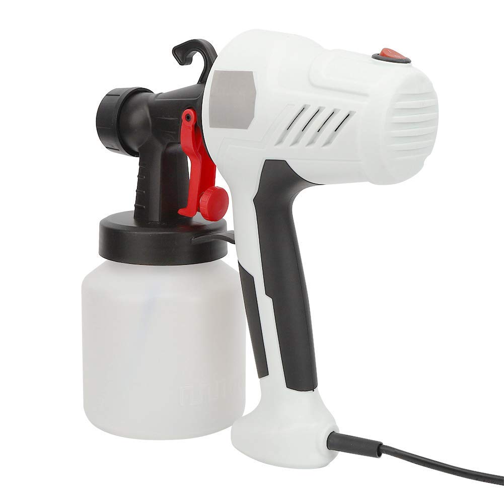 Pistola de pulverización eléctrica de 220 V y 650 W, pulverizador de Pintura para el hogar de 800 Ml HVLP, Boquilla de 2,5 Mm, Control de Flujo, aerógrafo, pulverización fácil
