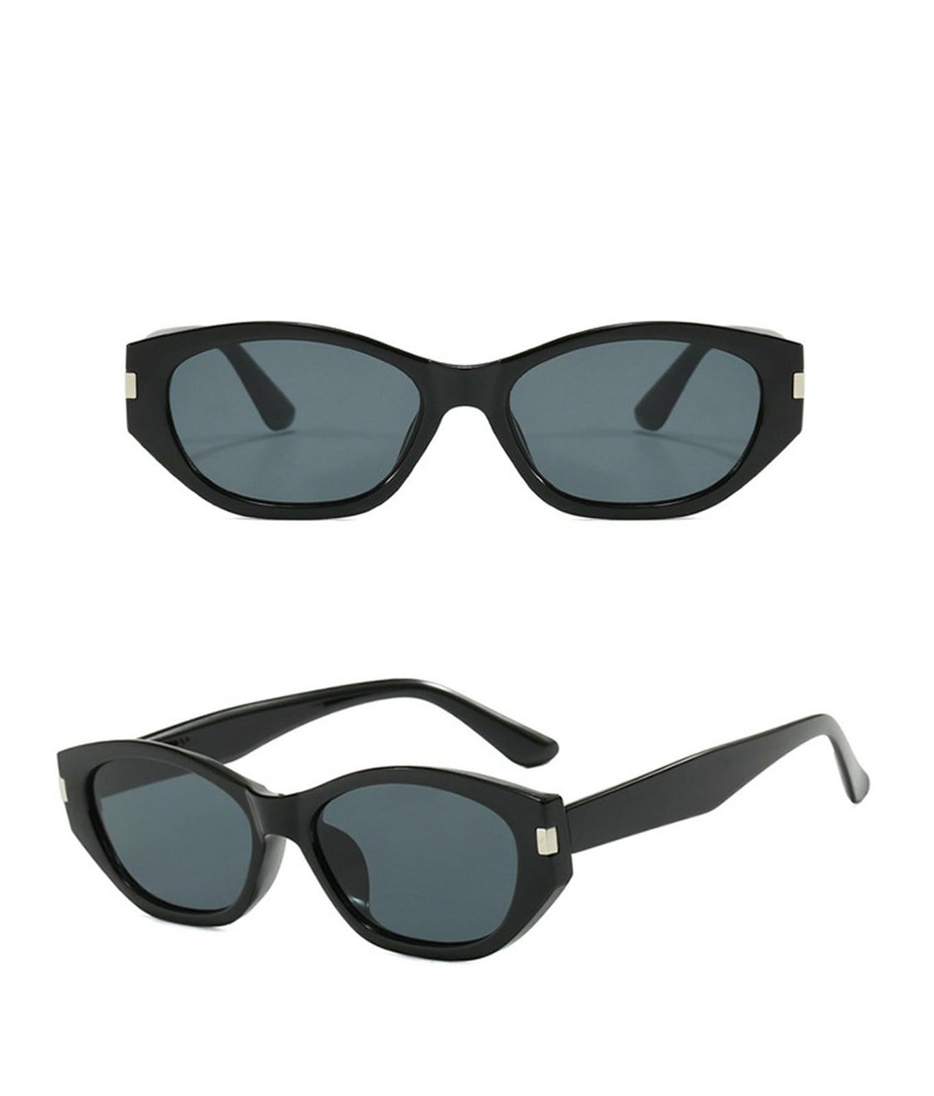 Lunettes de soleil ovales vintage pour parfaire votre look rétro en terrasse cet été