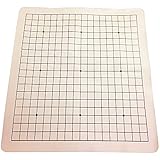 碁盤 19路 ポータブル レザーレット 碁 盤 囲碁盤 大盤 45×49cm コンパクト収納