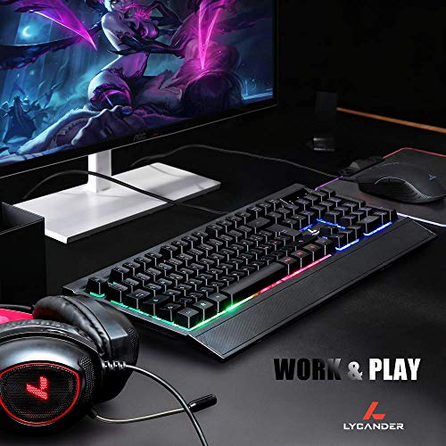 Cuffie da gioco con microfono e luce LED, ingresso 3,5 mm (per PC, PS4, Xbox One, Nintendo Switch e altro) - Cuffia gaming - Immagine 5