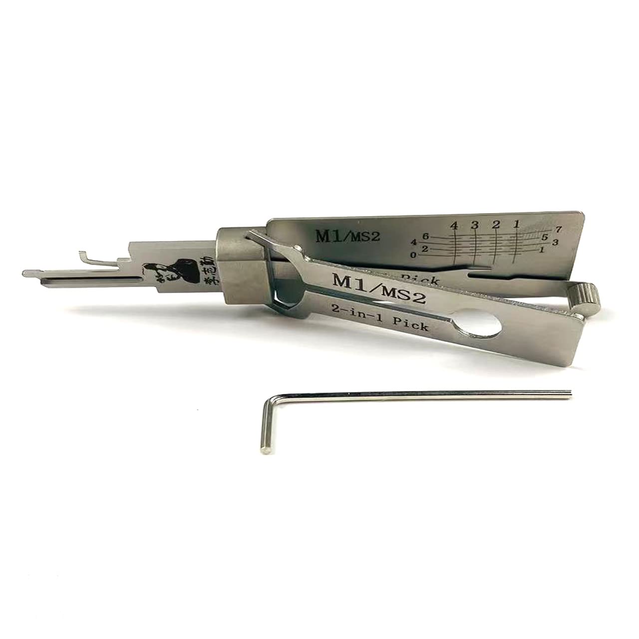 TPM Go M1/MS2 2 in 1 LockPick and Decord Kit Locksmith Fast Open Tool for Master Lock,American DoorLock,Professional Tool - Image 2