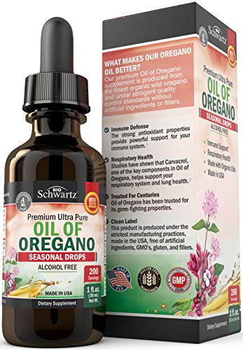 image for BioSchwartz Oregano Oil - Premium Ultra Pure Formula for Immune Suppor